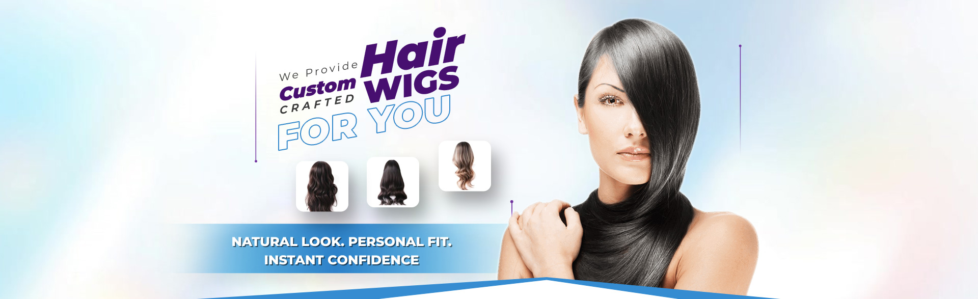 Hair replacement and hair wigs